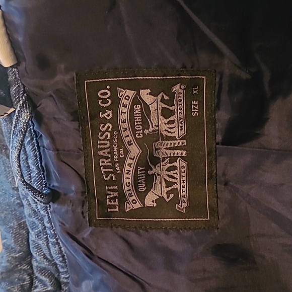 Levi's Men's Workwear Denim Overshirt/Jacket  XL - Picture 4 of 10